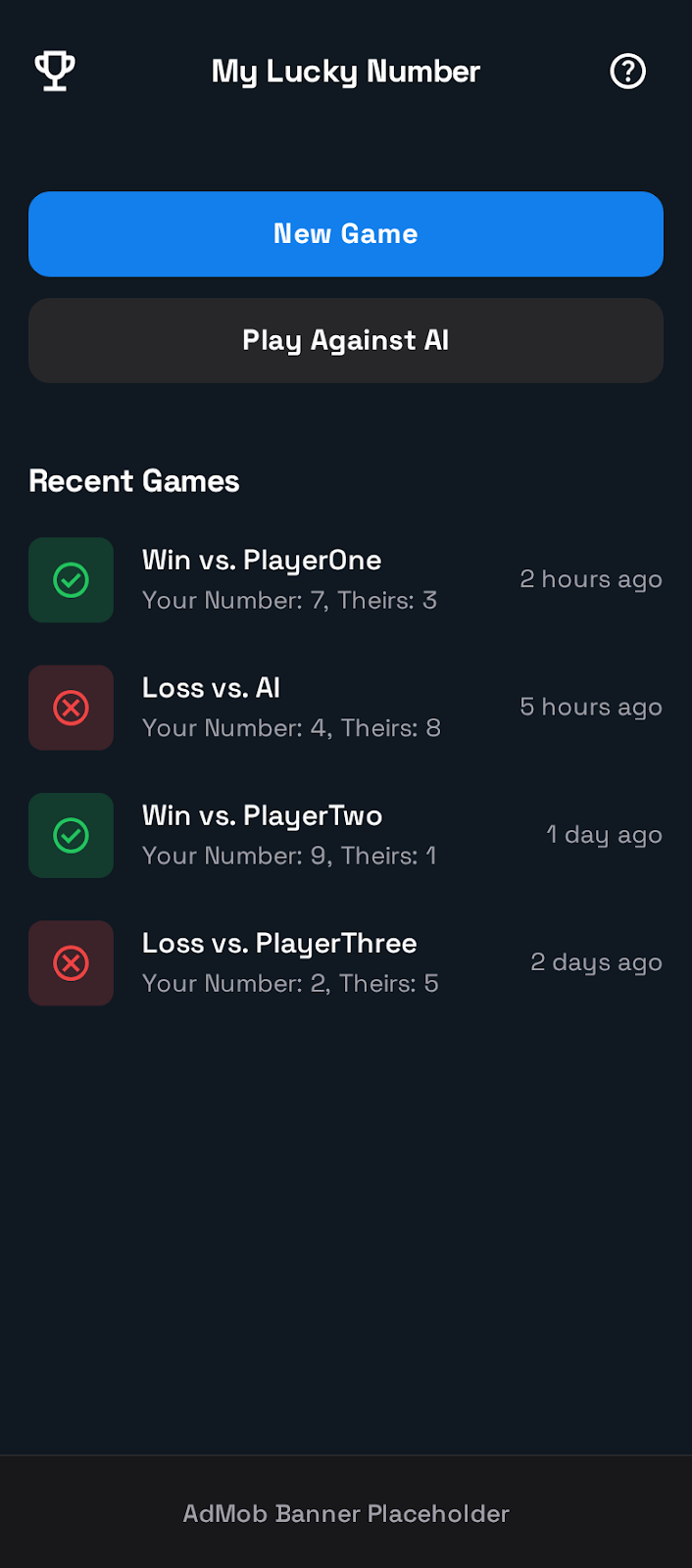 My Hidden Lucky Number screenshot